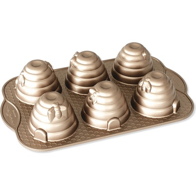 Nordic Ware Forma Včelie úle 6 ks karamelová 710 ml 90777