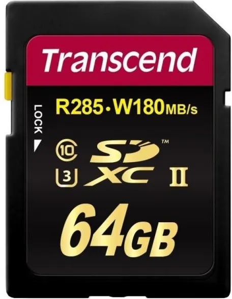 Transcend SDXC 64GB UHS-II/U3/C10/V90 TS64GSDC700S