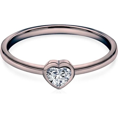 SAVICKI Годежен пръстен Pure: черно злато, диамант