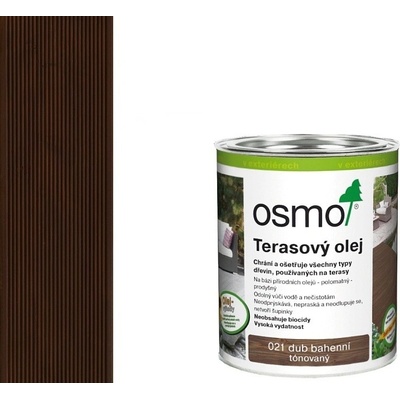 Osmo 021 Terasový olej 0,125 l Dub bahenný