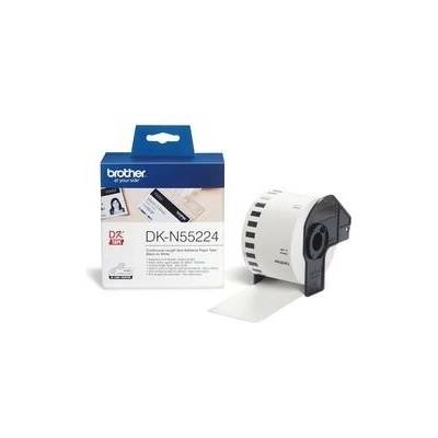 rolka BROTHER DKN55224 Non ADHESIVE Thick Paper Tape (Biela 54mm)