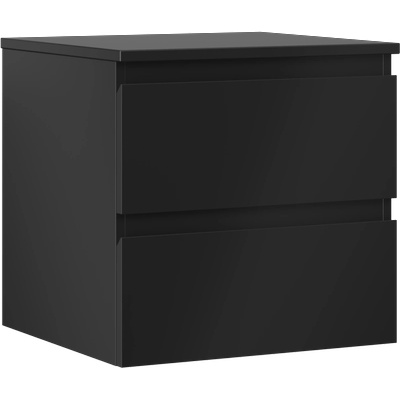 Mexen Orio шкаф за баня под мивка 50 см с плот, 2 чекмеджета, черен мат - 91A10-05047-2-BFFC71 (91A10-05047-2-BFFC71)