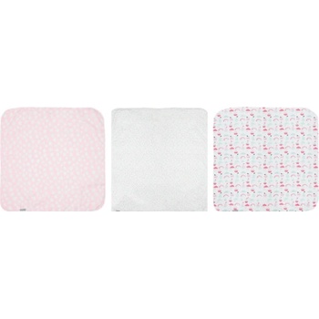 Bébé-jou Mušelínová plena 70 x 70 set Blush Baby 3 ks