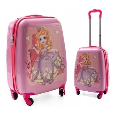 Dětský kufřík Disney Princezny Vadobag 15 l růžový