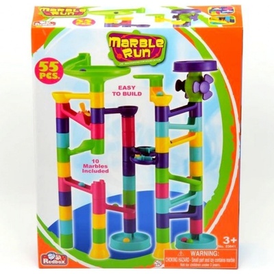 Teddies 23641 Guličková dráha plast 55 ks