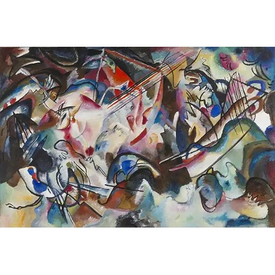 Obrazy - Kandinsky, Wassily: Kompozice č. 6 - reprodukce obrazu