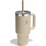 Hydro Flask 32 Oz Travel Tumbler Clear Lid Цвят: бежов