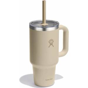 Hydro Flask 32 Oz Travel Tumbler Clear Lid Цвят: бежов