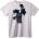 NOONEBRAND Тениска Син Дракон - 2XL, White