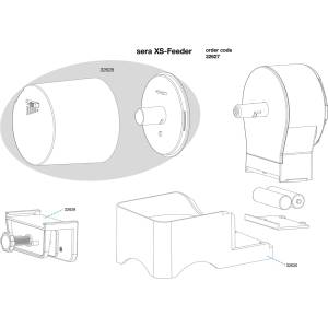 Sera - Резервна скоба за XS-Feeder Holder Clamp