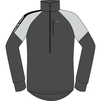 Silvini Marone mikina Charcoal/Cloud