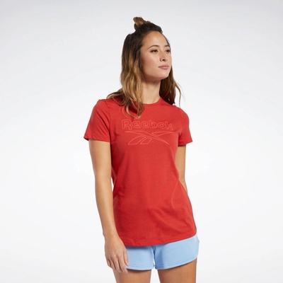 Reebok TE Graphic Tee Delta Dámske tričko