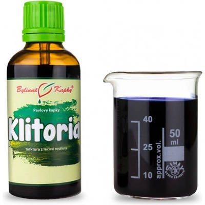 Bylinné kapky Klitória bylinné kvapky tinktúra 50 ml