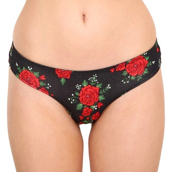 Dedoles Veselé dámske nohavičky brazilky Ruže D W UN BL C C 139