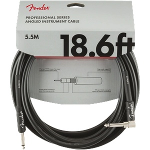 Fender Prof. cable 5.5m A/S Black