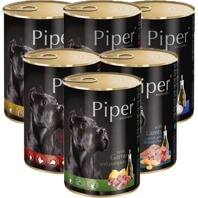 Piper Adult Dog Mix na ochutnávku 6 x 400 g