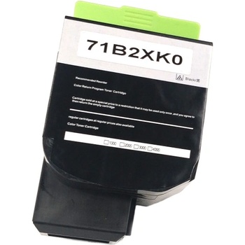 Compatible Lexmark 71B2XK0 черен (black) съвместим тонер (B2XK0)