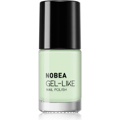 NOBEA Day-to-Day Gel-like Nail Polish лак за нокти с гел ефект цвят 6ml