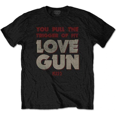 Kiss Pull The Trigger Black XL Риза (KISSTS02MB04)