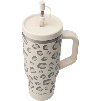 Qwetch Travel cup isotherme inox - Wild - 900ml - Sand