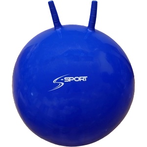 S-Sport Скачаща топка, 65 см, синя s-sport