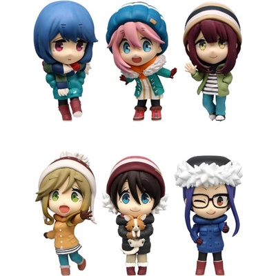 Furyu Laid-Back Camp Season 2 Chobirume set figúrok 6ks