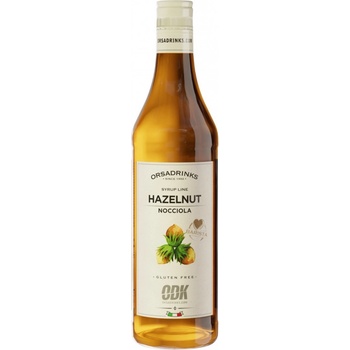 ODK Sirup Lískový oříšek Hazelnut 0,75 l