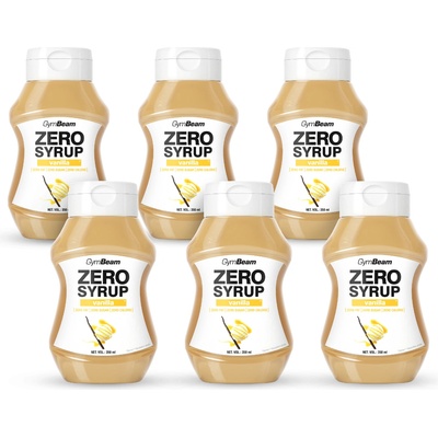 GymBeam ZERO SYRUP Ванилия 6 x 350 ml