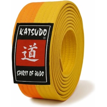 Katsudo Колан за джудо, жълто-оранжев (4676.KAT.JUDO.YELLOW-ORANGE)