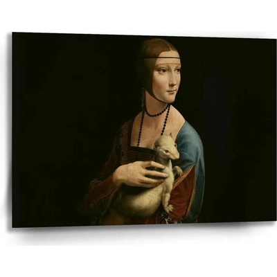 Sablio Obraz Dáma s hranostajem - Leonardo da Vinci - 90x60 cm