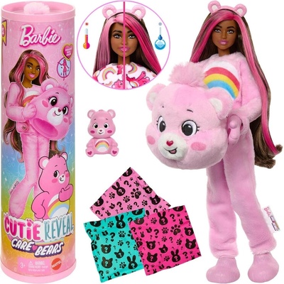 Barbie Cutie Reveal A Péče Macko Ružová