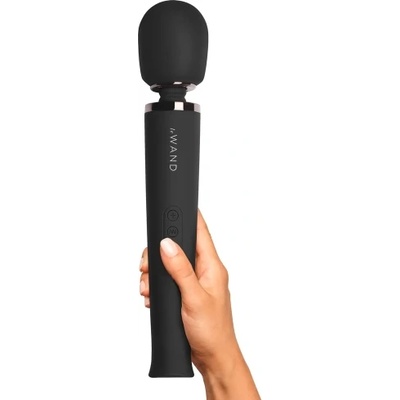 Le Wand Мощен презаредим масажор Le Wand черен