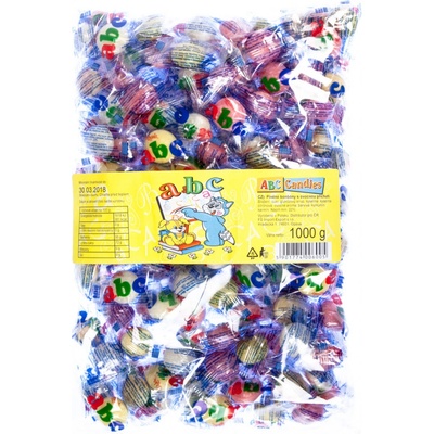 ABC ovocné plněné bonbóny 1 kg