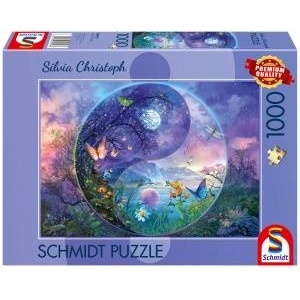 Schmidt Spiele Silvia Christoph: Yin & Yang Fantastische Insektenwelt (1000 Teile)