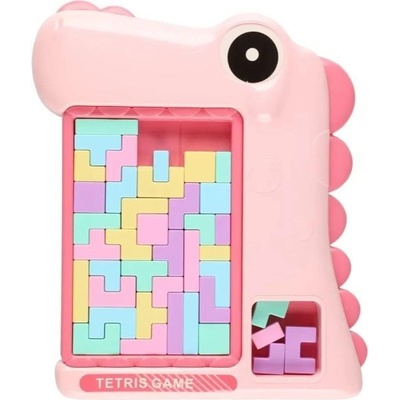 Man Yuk Toys Игрална дъска във формата на динозавър - розова (aaa-24pin)