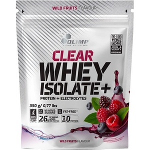 Olimp Sport Nutrition Clear Whey Isolate - бистър изолат - Диви Плодове / 350 г