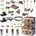 Maksik Large farm set with farmers cottage DIY