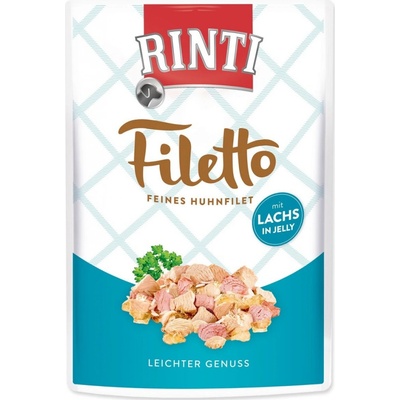 Rinti Filetto kura & losos v želé 100 g