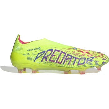 Image 1 of Adidas Футболни бутонки Adidas Predator Elite Laceless Firm Ground Football Boots - Yellow/Pink