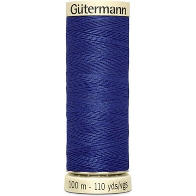 Nit PES Gütermann 100 (100m) - univerzální barva 218 - modrá