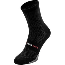 R2 ENDURANCE Cyklistické ponožky ATS11B black