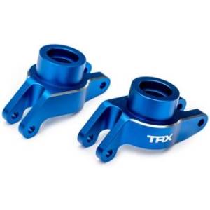 Traxxas задни главини алуминиеви синьо анодирани (чифт)