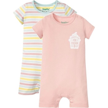 LUPILU Dievčenské pyžamo 2kusy viacfarebná žltá ružová