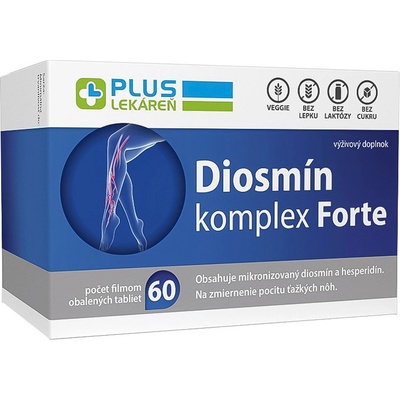 Plus Lékáreň Diosmín komplex Forte 60 tabliet