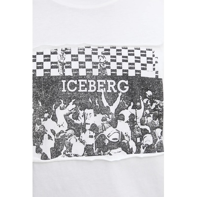 Iceberg Памучна тениска Iceberg (F02B.6325.)