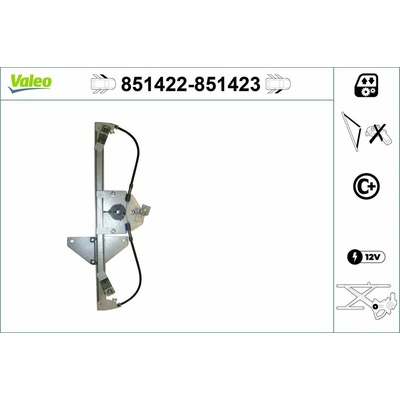 Zvedací zařízení oken VALEO 851422