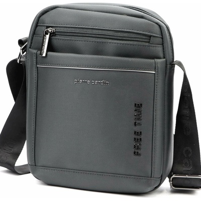 Pierre Cardin pánské Crossbody 2051 ALAN09 popelavá