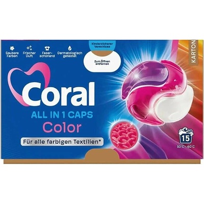 Coral All in 1 Color pracie kapsuly 15 PD