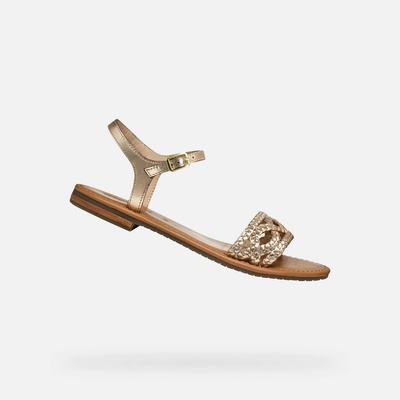 Geox Златни дамски сандали Geox Sozy S Geox | Zlaten | ЖЕНИ | 38