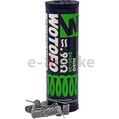 Wotofo Dual Core Fused Clapton Ni80 0,90ohm špirálky 10ks